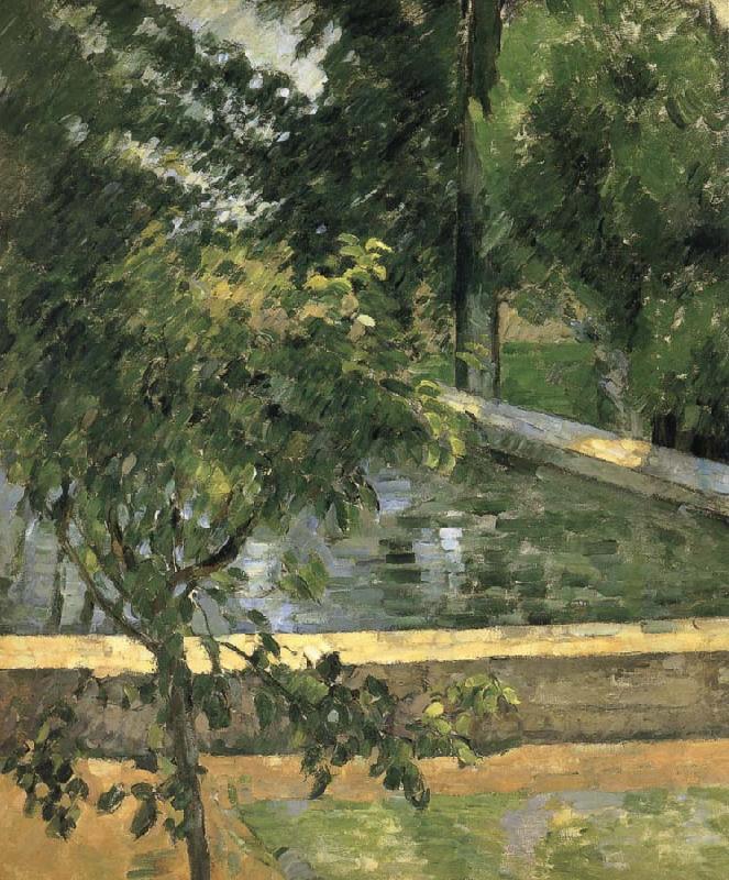 Paul Cezanne pool oil painting image